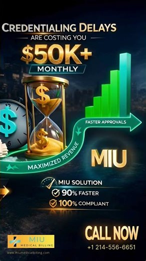 The $150K Credentialing Mistake Every Practice Makes 🔹 #MIU