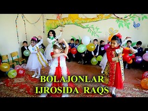 Alifbe bayramida Xorazm lazgisi | Bolajonlar raqsi | Savodxonlik bayrami raqslari