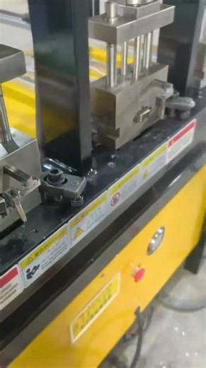 Hydraulic Tube Punching Machine High Efficiency Punching Steel Tube Rectangular Tube