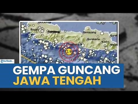 GUNCANGAN GEMPA MELANDA WILAYAH JAWA TENGAH HARI INI SENIN 23 MARET 2026