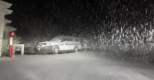 Snow storm: Raw video of wintry conditions at Mt. Hamilton