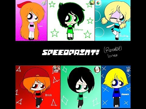 (Speedpaint PPG) Drawing PPG & RRB in different programs! (REMAKE)