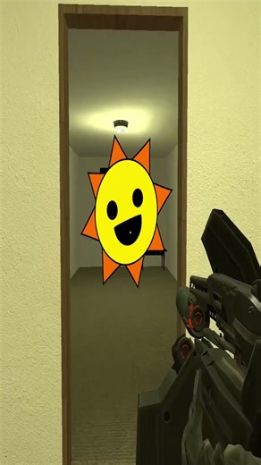 The evil sun nextbot trapped me in this room 😈🌞🔥