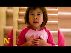 Toddler overheard parents arguing - her response will melt your heart