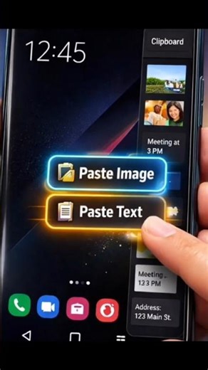 Samsung Clipboard Trick You Didn’t Know 😱 Paste Image & Text #Samsung #Android #Clipboard #OneUI