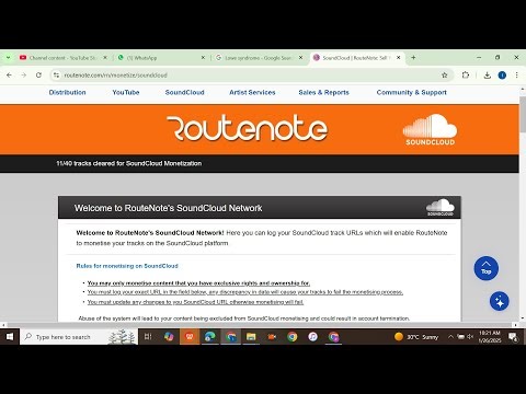 How to Monetize Your songs on Soundcloud Using Routenote Music Distribution Company - Step by step