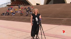 History has been relived and re-sung on the Harbour today. It is 60 years since the first performance at the Sydney Opera House while it was still just a building site. This morning there was a special performance to sing its praises. www.7NEWS.com.au #Sydney #7NEWS | 7NEWS Sydney