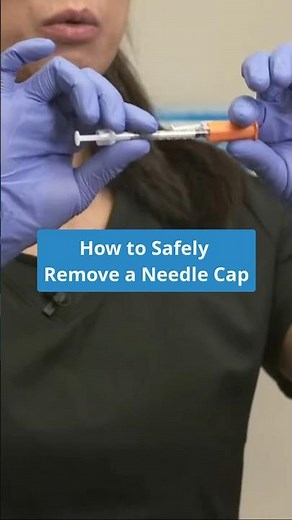 How to Safely Handle Needles in Nursing Practice 🩺