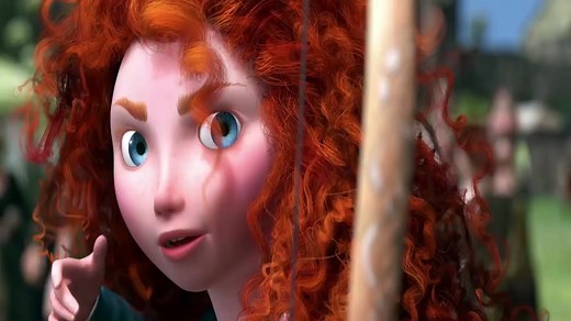 Brave - Elinor and Merida Fight HD