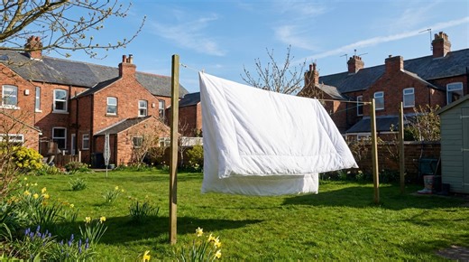 This simple four-hour job on the first sunny March day stops duvets turning musty – without using the washing machine - Netmums