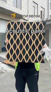 60×60cm MDF Polyester fiber acoustic wall panels for interior design. #acousticpanels #wallpaneldesign #soundproofing #walldecor #interiordesign #soundproof #homedecor #walldecoration #SoundSolutions | Shandong Witop Decor Materials Co.,ltd