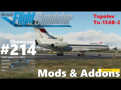 Tupolev Tu-154B 2 - Showcase #214 - Mods & Addons for Microsoft Flight Simulator 2020 4K