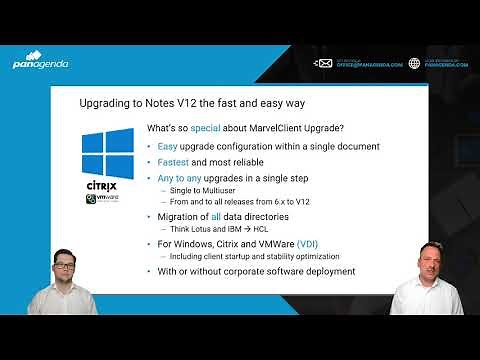 Notes and Domino v12 Upgrades Webinar: Easy. Fast. Seamless.