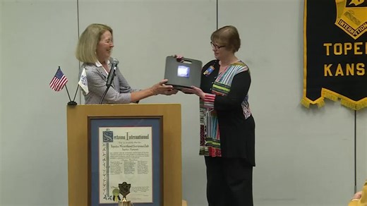 Heartland Sertoma celebrates 30 years with new hearing device for Library