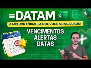 DATAM: The best formula you've never used in Excel | Due Dates, Alerts, Dates