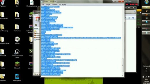 Minecraft Tutorial - How to change Startup Mojang Logo and Splash text.
