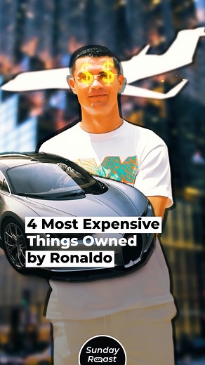 4 Most Expensive Things Owned by Ronaldo | Sunday Roast