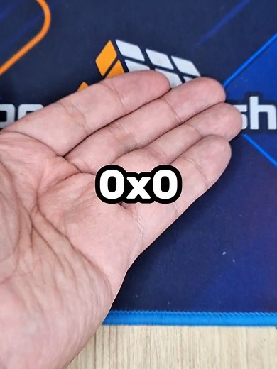 El misterioso Cubo 0x0 de Rubik