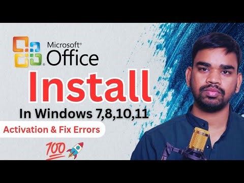 How to Install MS Office 2016 on Windows 10/11 | Step-by-Step Guide | Activation & Fix Errors