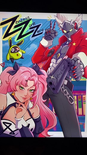 Art commission for @Zenless Zone Zero ‼️ #hoyocreators #zenlesszonezero #zzzero #zzzamplifyingtest #billykid #nicoledemara #fyp #fypシ #art #artist #artwork #digitalartist