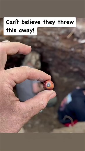 314K views · 2.8K reactions | I can’t believe we found this after it was thrown away over a century ago! #marble #history #eye #discovery #collect | Adventure Archaeology And Southern Diggers | Facebook