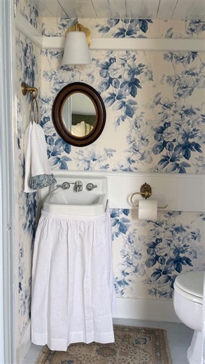 HATTIE | It’s magical!The cutest little bathroom needed the cutest little light from @mymitzi- the Black Friday sale is happening now! Head to... | Instagram