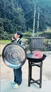 Building Wooden Log Cabin in Forest 🌲❤️ । Survival House Step by Step"2 #shorts #shortsvideo