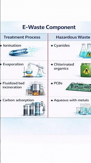 hazardous waste and their treatment process #hazardous