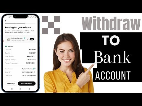 How To Withdraw Money From OKX |Withdraw From OKX To Bank Account