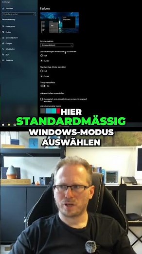 Windows 10/11: Dark Mode richtig einstellen!