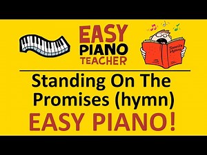 🎹 EASY piano: Standing On The Promises keyboard tutorial (hymn) by #EPT with note names