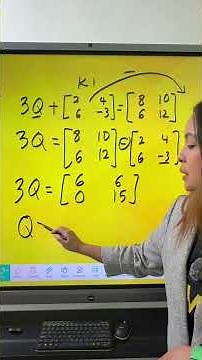 Tingkatan 5 Bab 2 Matriks Matrices Form 5 Maths SPM (register tuition class at dse.my)