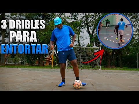3 DRIBLES FÁCEIS E DIFERENTES PARA USAR NO FUTSAL