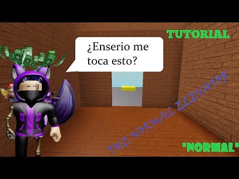 ⭐ CÓMO HACER UN JUEGO TIPO THE NORMAL ELEVATOR 😱 | Roblox Studio