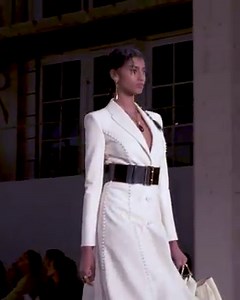 16K views · 2.1K reactions | An ivory knot detailed coat worn with an exploded volume knit dress and Drawstring Bag. ⁣ Discover the Spring/Summer 2020 collection here: on.AlexanderMcQueen.com/SS20Womens | Alexander McQueen | Facebook