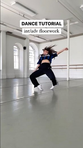 IMPRESSIVE Dance Trick Tutorial [Contemporary Floorwork] ✨ #acrodance #contemporarydance #dancer