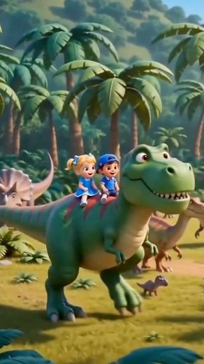 Dino Time Machine! 🦖 (A Sing-Along for Kids)