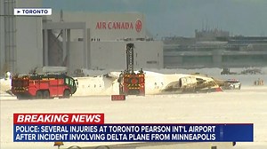150K views · 1.4K reactions | DEVELOPING: A Delta flight had an "incident" when it arrived at Toronto Pearson International Airport on Monday, according to the airport. "All passengers and crew are accounted for," airport officials said. https://abcnews.link/zMl5oB9 | ABC News Live | Facebook