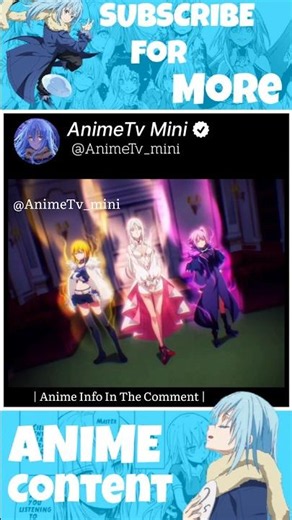 That time I got reincarnated as a slime new episode 🔥🔥🔥 #thattimeigotreincarnatedasaslime #rimuru