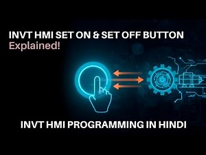 SET ON AND SET OFF BUTTON IN INVT HMI PROGRAMMING 15-12-2025,SET ON & SET OFF BUTTON IN INVT HMI