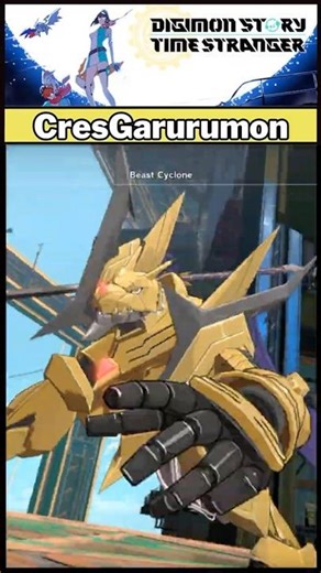 CresGarurumon Signature Attacks - Digimon Time Stranger [DLC 1: Alternate Dimension]