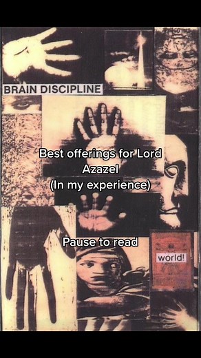 Azazel: Last Insights on Offerings and Rituals