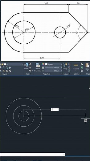 AutoCAD 2D Drawing Tutorial for CAD Beginners | Ultimate AutoCAD Exercise for Beginners #autocad