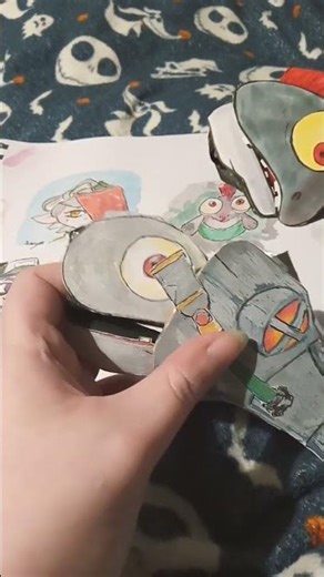 explaining my Love for splatoon to someone also #splatoon3 #salmonrun #dragonpuppets