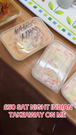 £50 Indian Takeaway for Saturday Night