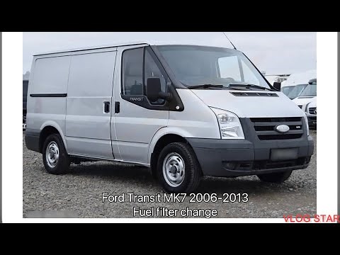 Ford Transit MK7 2006-2013 Fuel Filter change DIY