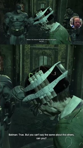 Riddler is stopped for now.. see you in Arkham Knight! #subscribe #batmanarkhamcity #ps5