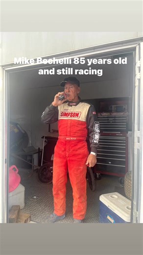 Mike Bechelli is 85 years old and still racing Modifieds and dirt late models around Indiana #dirtmodified | Dane Laster