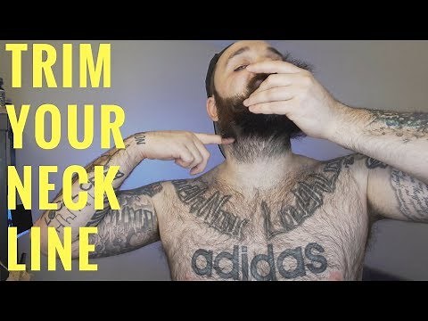 How to trim your Beard Neck Line | Tutorial