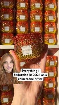 Everything I bedazzled in 2025! January rhinestone edition. Part 1 of 12